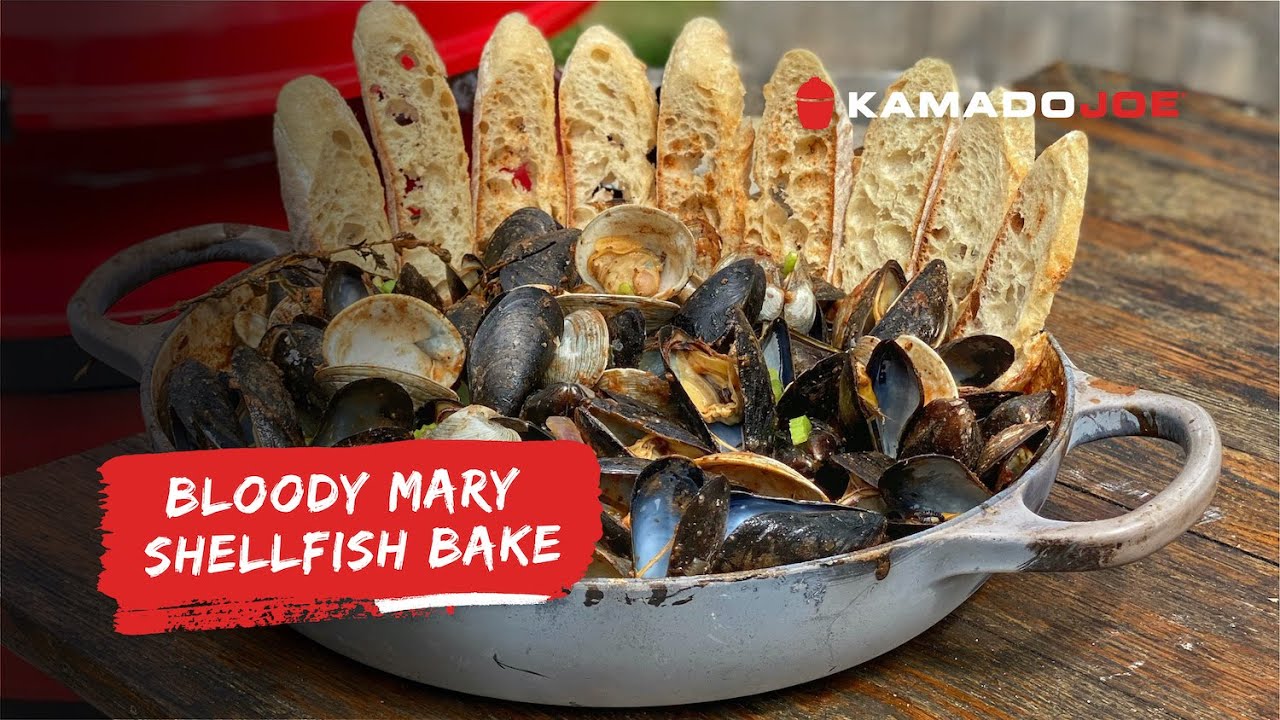 Grilled Bloody Mary Shellfish Bake | Chef Eric Recipe