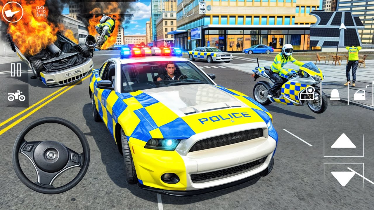 Police Car Drift Simulator - 4x4 Drift Police Luxury SUV Drive - Android GamePlay