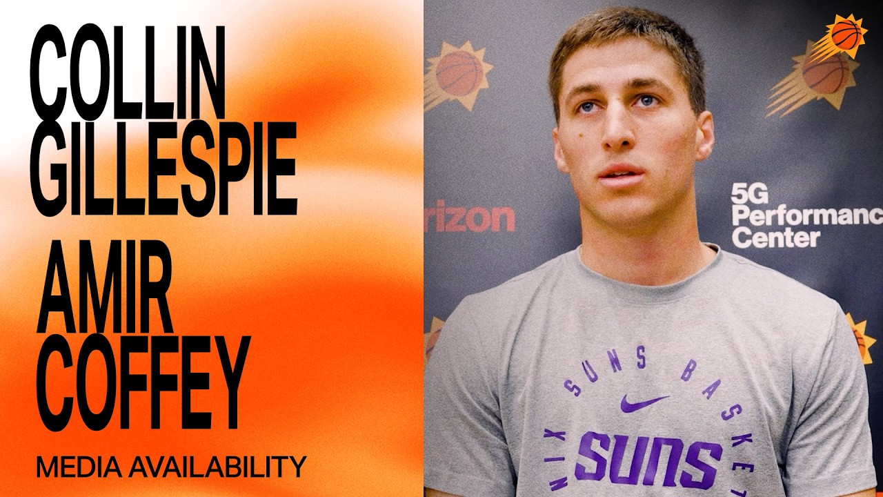 Collin Gillespie and Amir Coffey Shootaround Media Availability | Phoenix Suns | 2-24-26