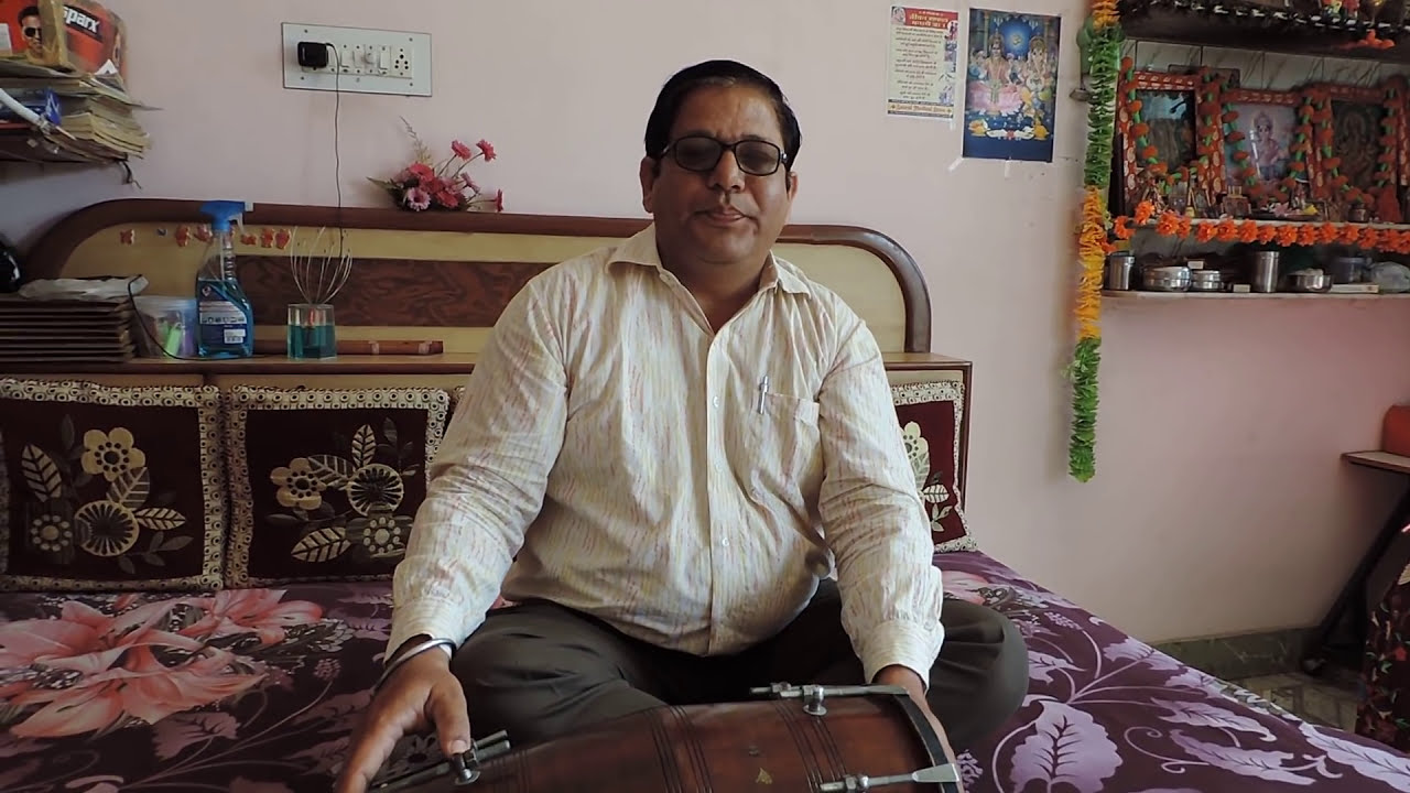 How to play Dholak Lesson no 2, Kaharwa (Recreated). धा गे न ति न गे धि न