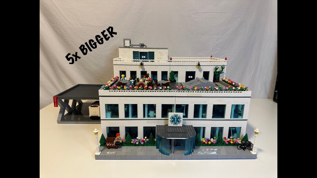 Custom Lego Hospital MOC
