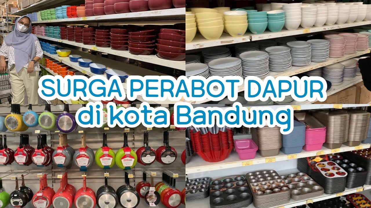 SURGA PERABOTAN DAPUR! DIJAMIN BETAH ! SUPER LENGKAP - MUTIARA SUPER KITCHEN BANDUNG