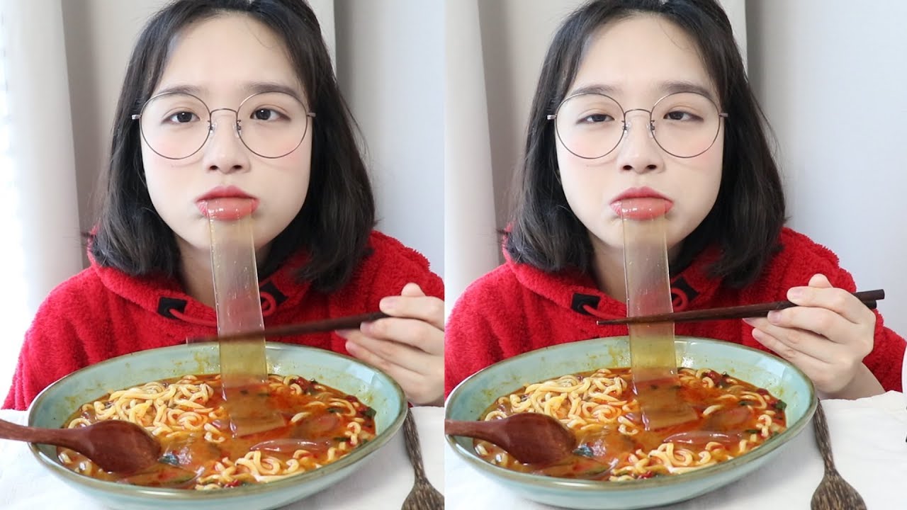 마라탕에 중국당면 먹방 _ 술 먹은 다음날 해장하기 :D