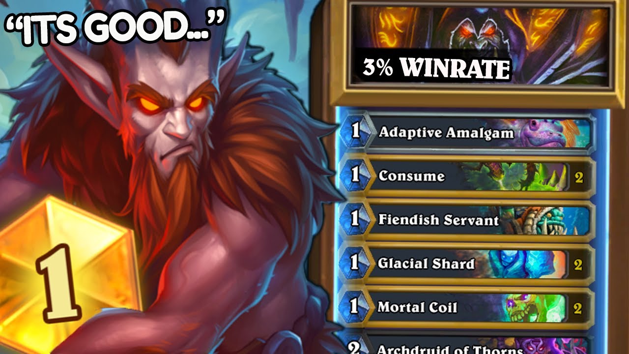 Rank 1 Legend Player Teaches Me The Worst Deck. IT WAS INSANE.