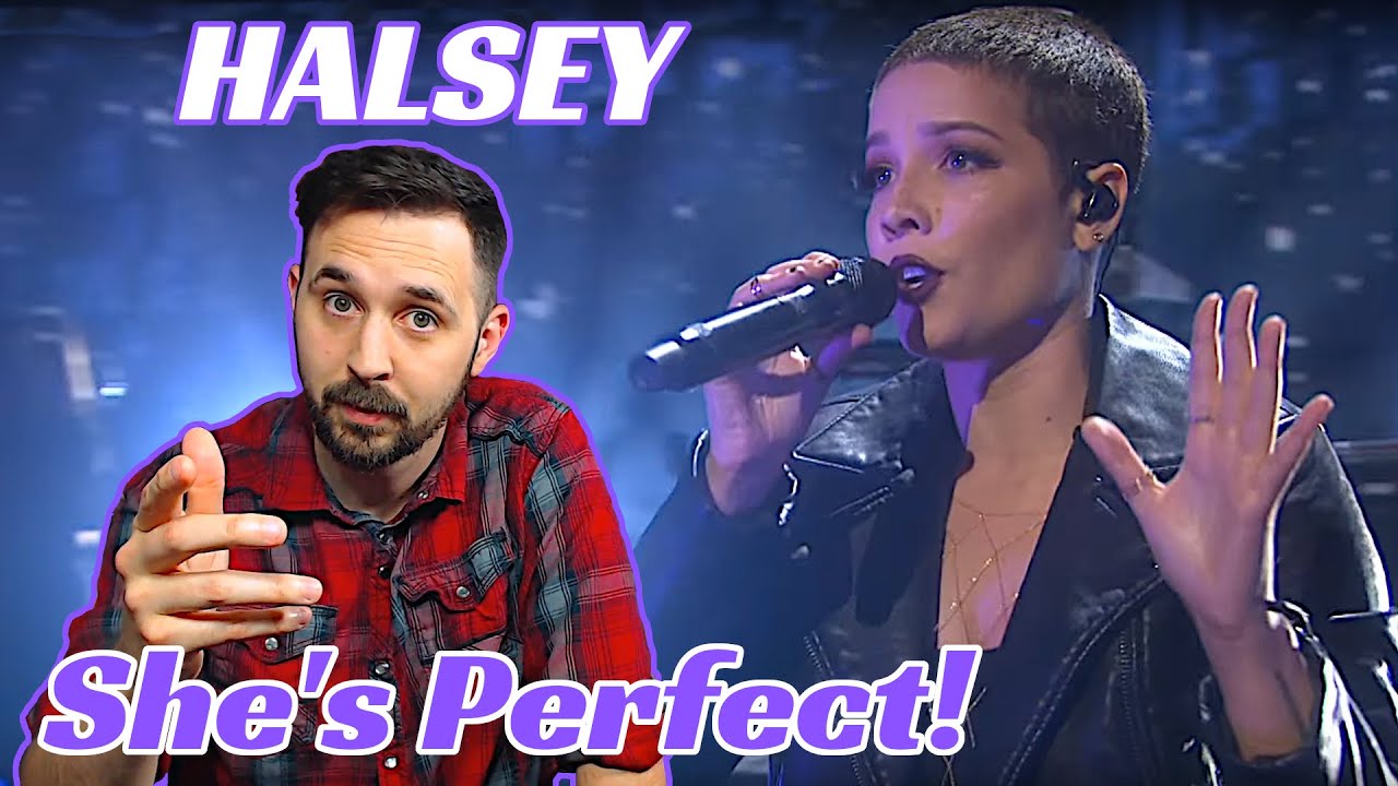 Reaction To Halsey Live - Castle | She Rocks With A Orchestra!