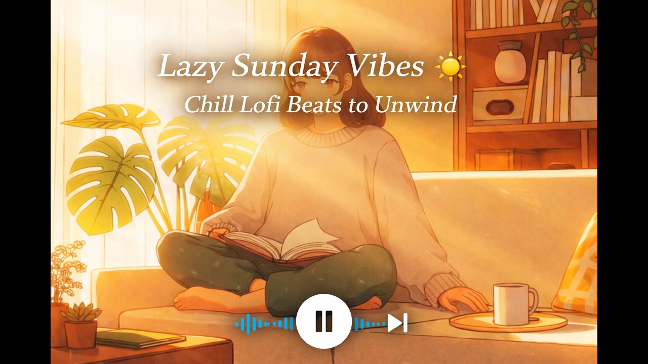 Lazy Sunday Vibes ☀ Chill Lofi Beats to Unwind