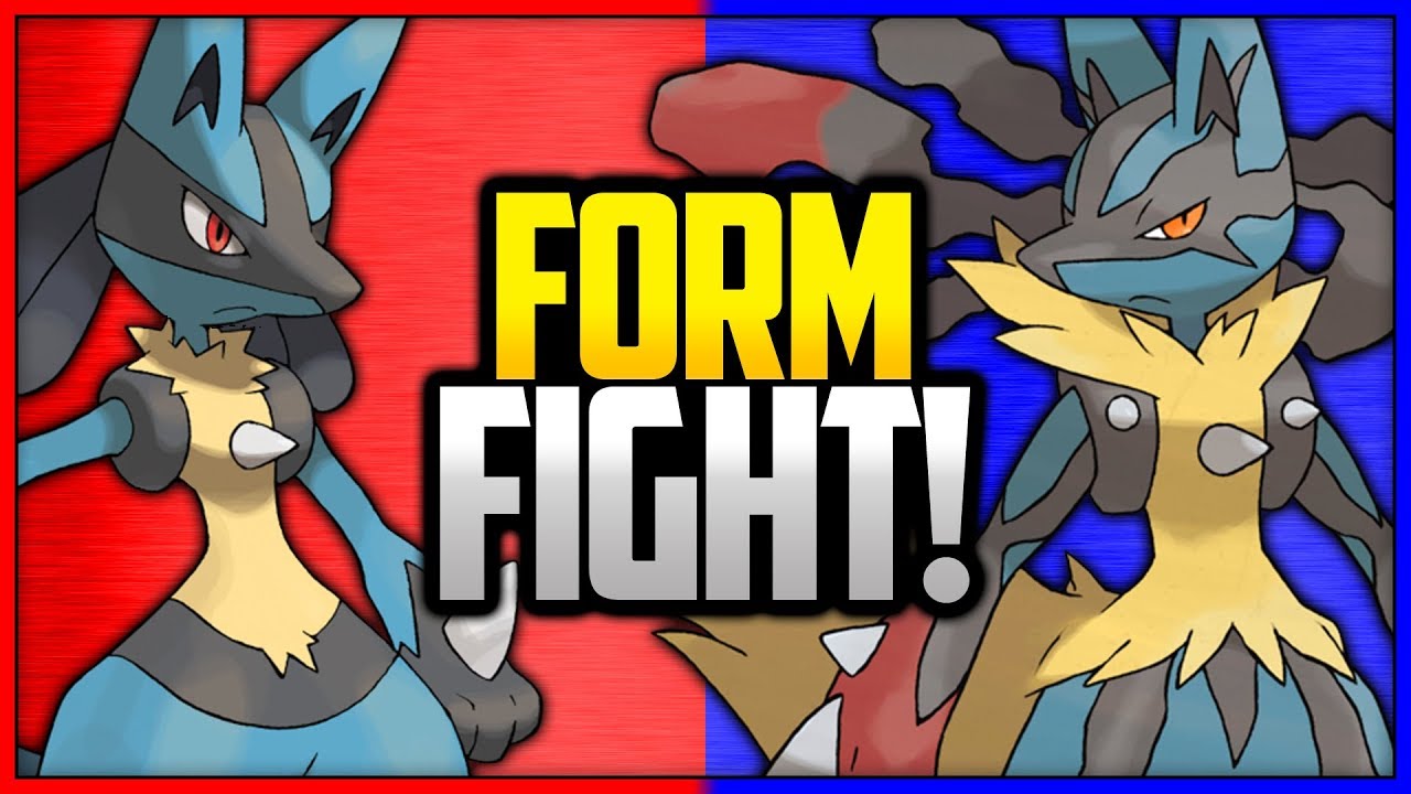 Lucario vs Mega Lucario | Pokémon Form Fight