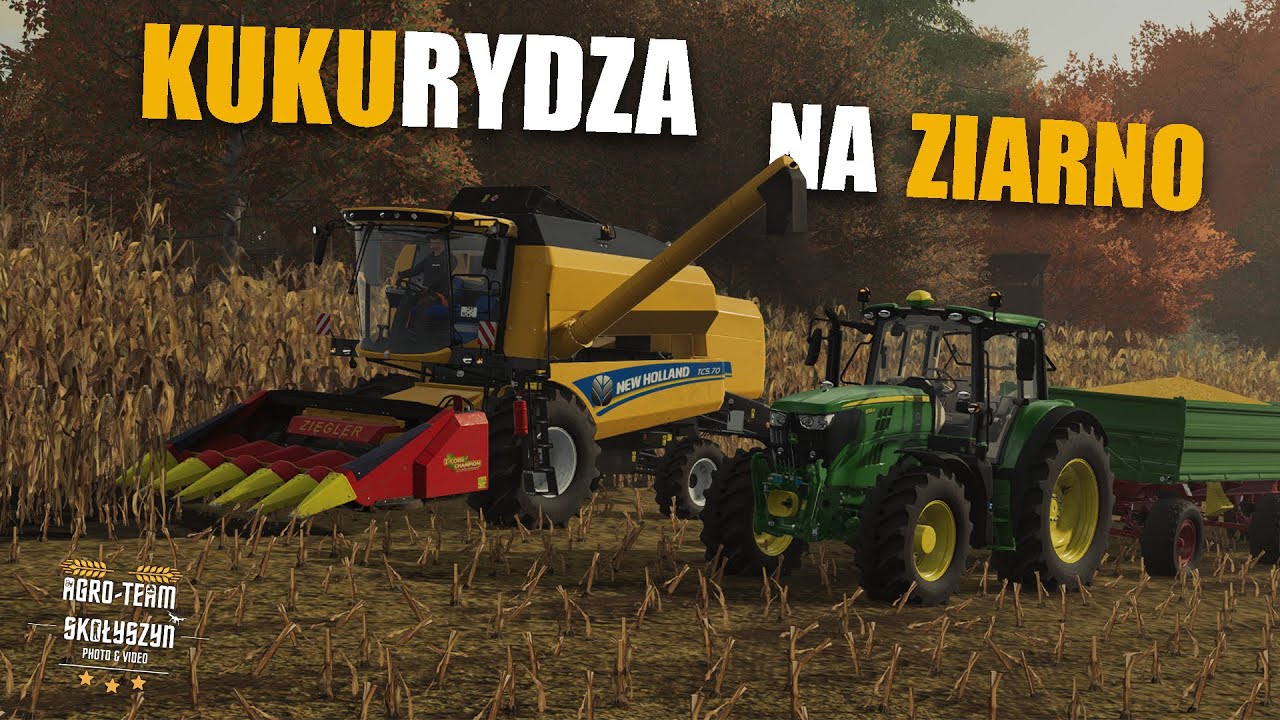 🌽AKCJA QQ NA ZIARNO😍VIXA🔥POWRACAMY NA YT🔥FS22✔ AGRO-TEAM SKOŁYSZYN😎