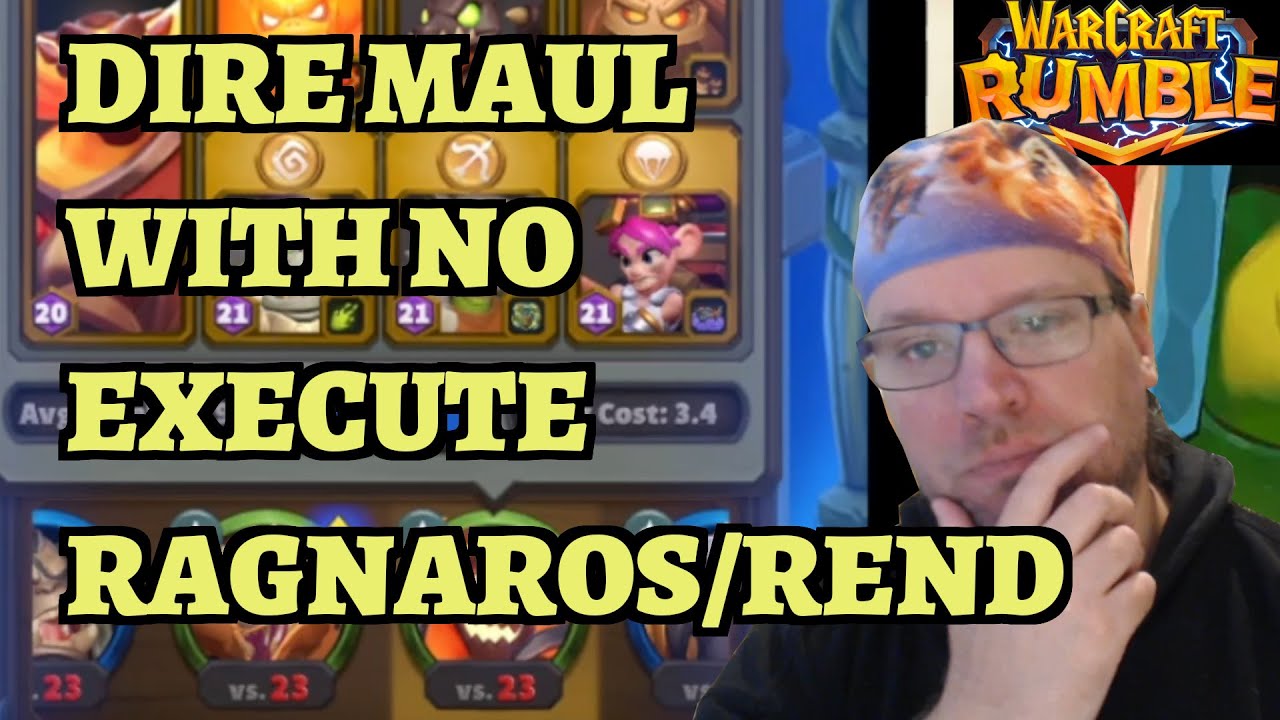 Dire Maul Dungeon Guide - Blackrock Week - Ragnaros and Rend - No Execute - Warcraft Rumble