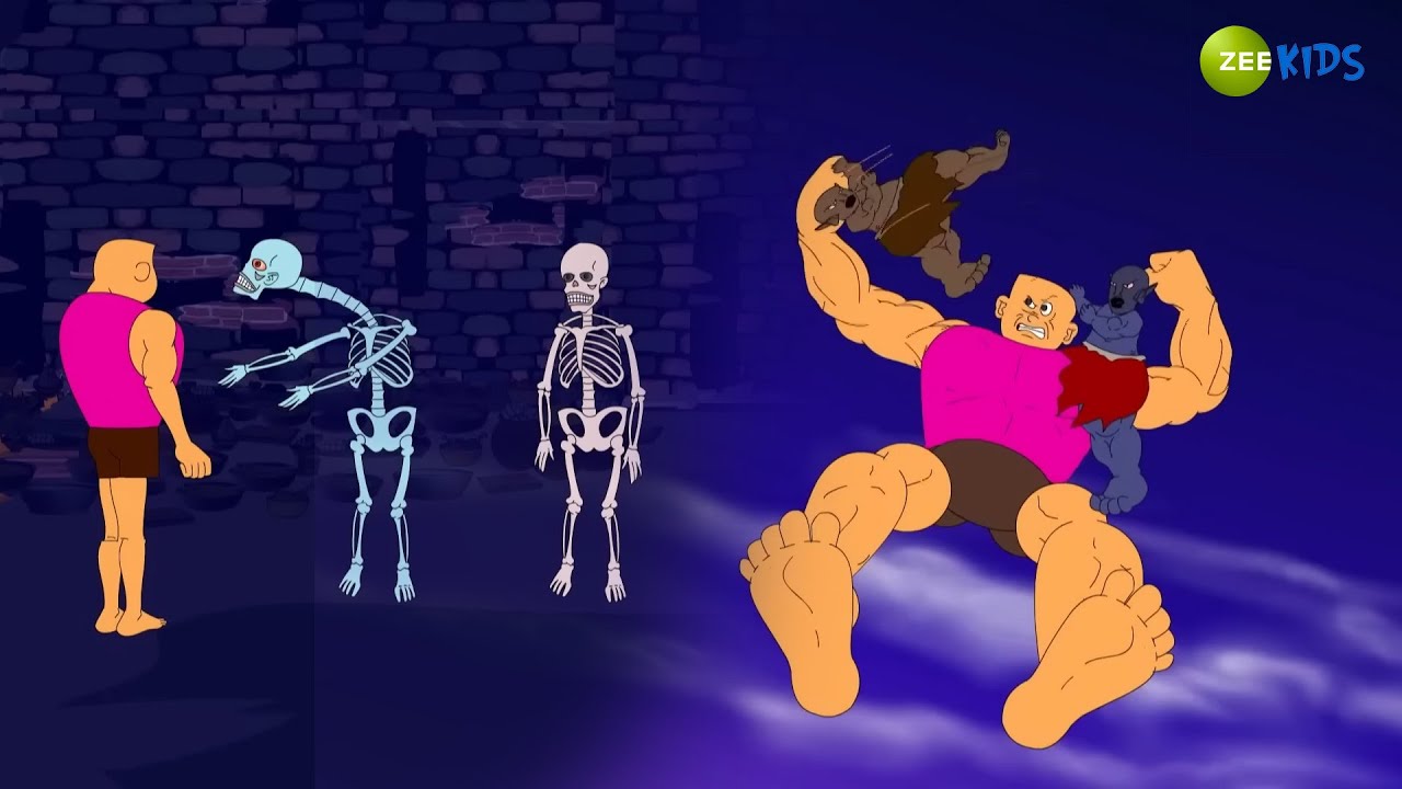 Bantul defeats with ghost | Bantul The Great | Bangla Cartoon for Kids | Superhero Story | KidZ