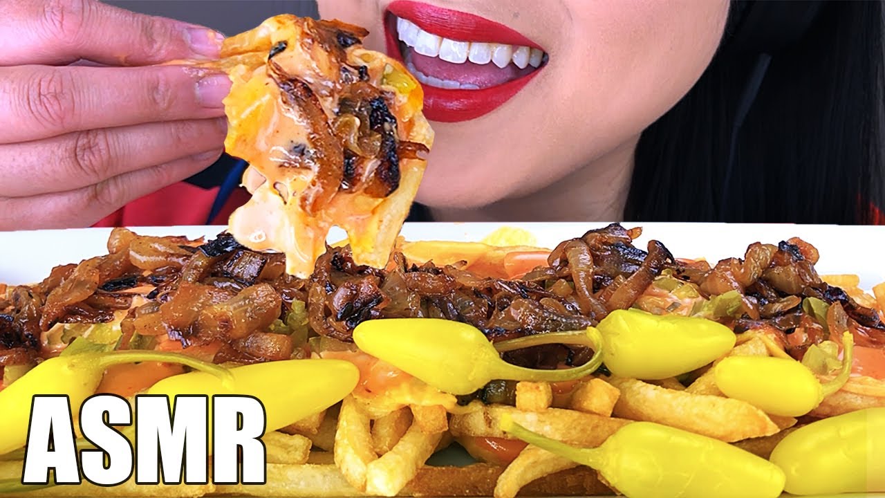 ASMR MCDONALD'S ANIMAL STYLE FRIES IN-N-OUT | ASMR Phan