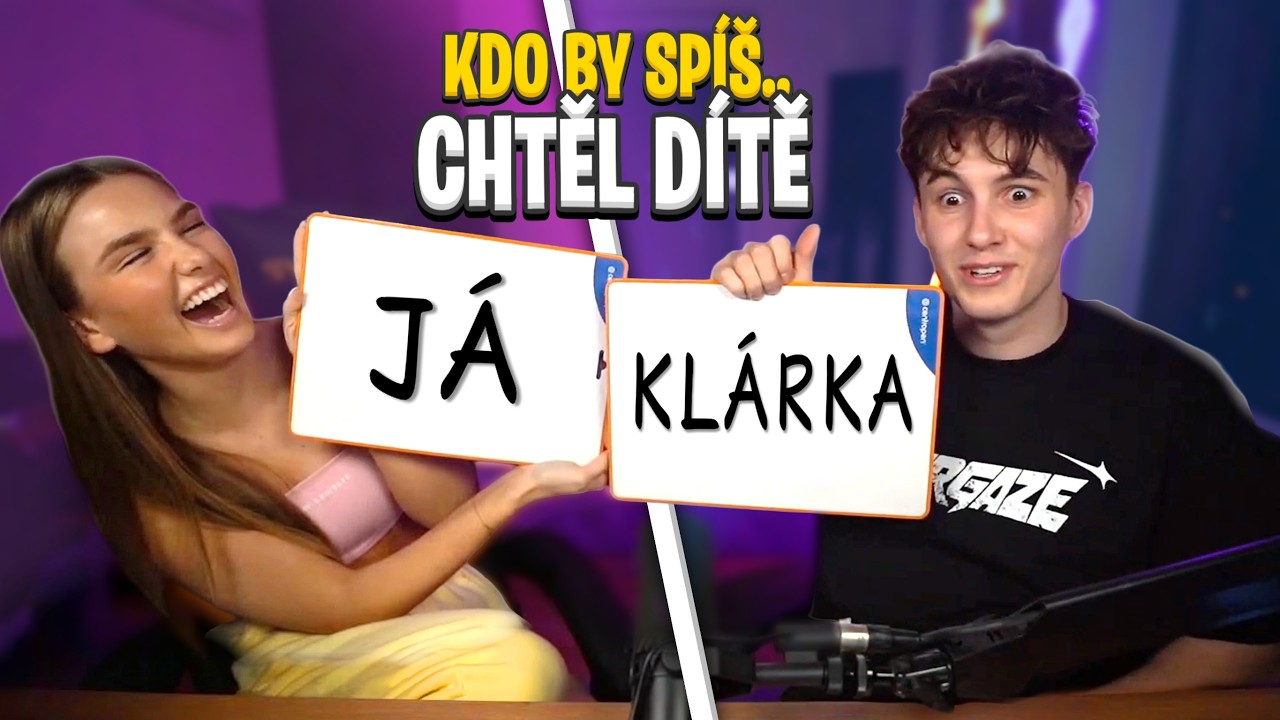 Kdo By Sp&iacute;&scaron; S Kl&aacute;rkou!