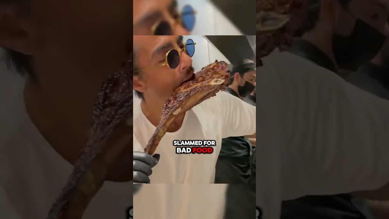 No wonder Salt Bae's restaurant is empty now!#celebrities #celebritynews #celebritygossip