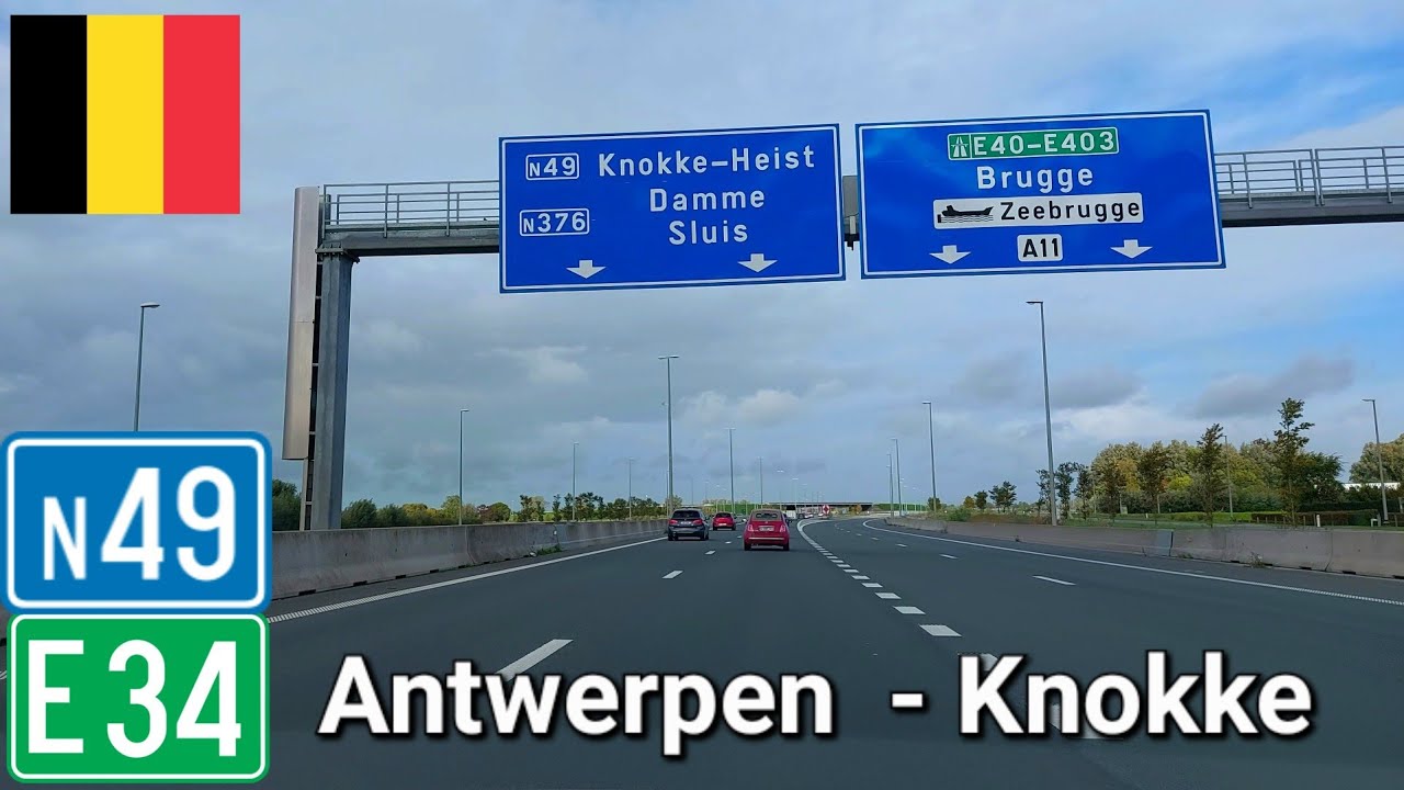 Antwerpen - Knokke  E34/N49