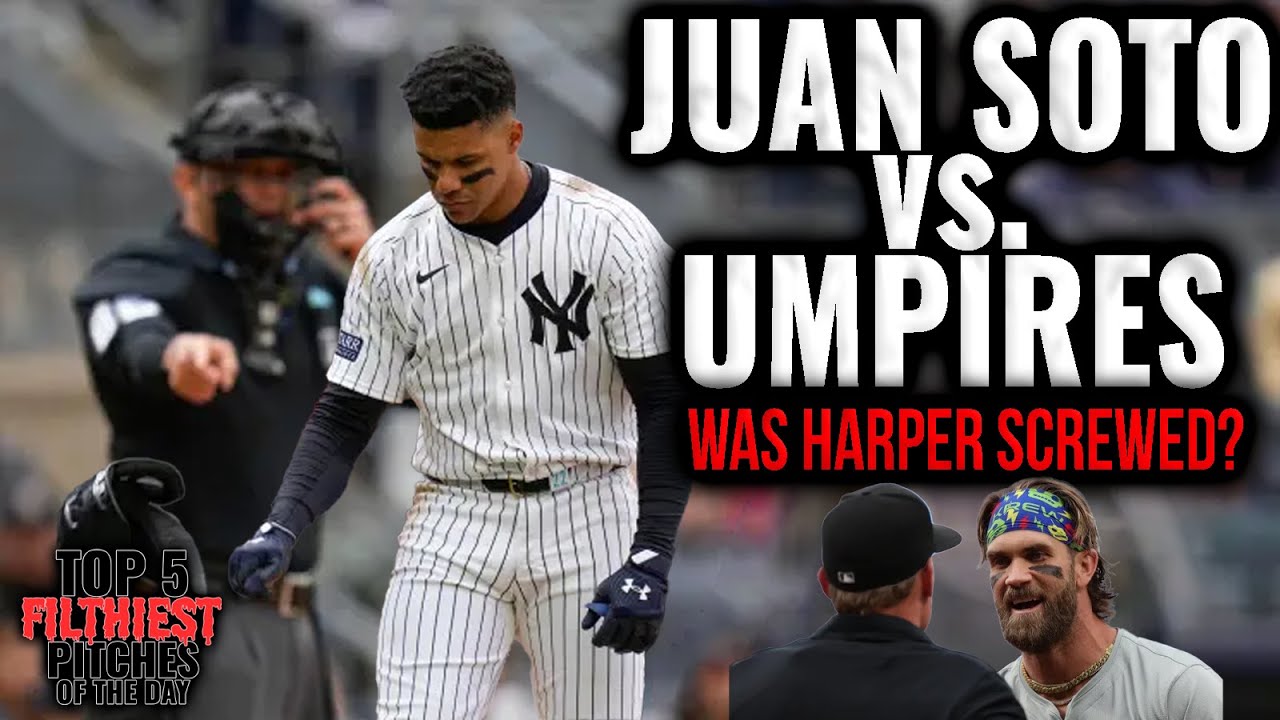 Juan Soto battles Umpire Bill Miller