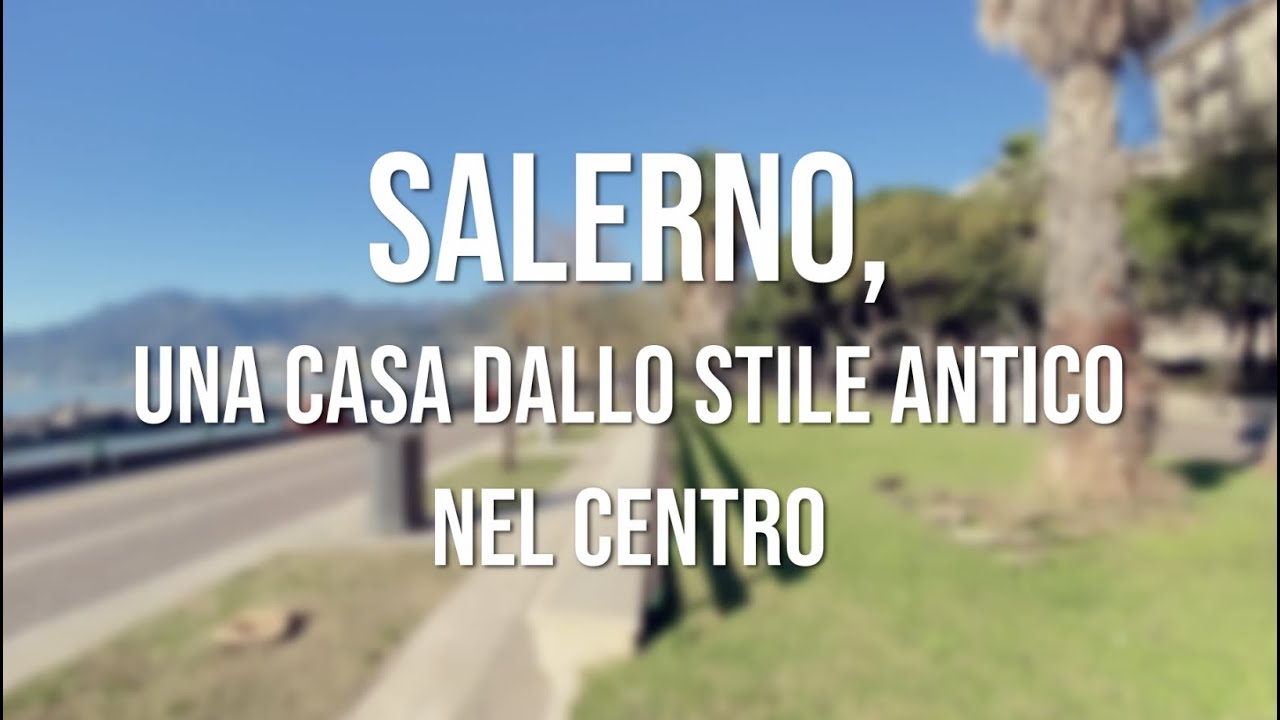 Salerno, una casa dallo stile antico nel centro