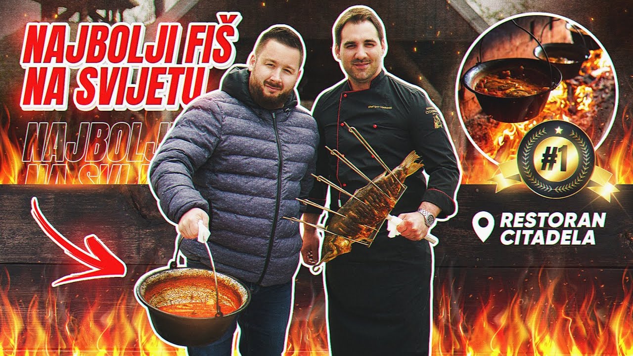 RESTORAN GDJE SE JEDE NAJBOLJI FIŠ NA SVIJETU *šaran na RAŠLJAMA* | RESTORAN CITADELA