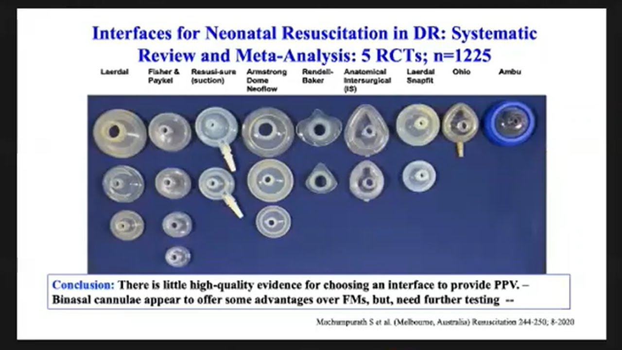 Dr. Rangasamy Ramanathan - The Use of RAM Cannula for LBW infants
