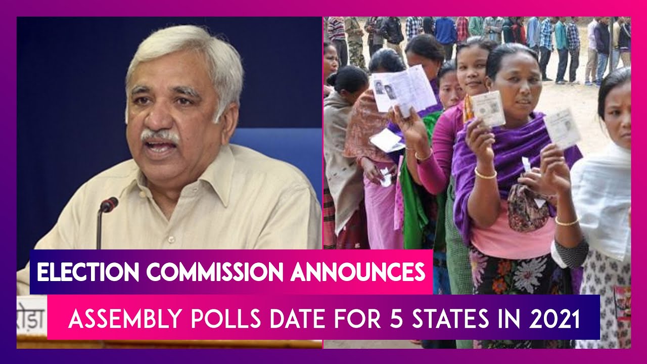 West Bengal, Assam, Kerala, Puducherry, Tamil Nadu Assembly Election 2021 Dates, Schedule Highlights