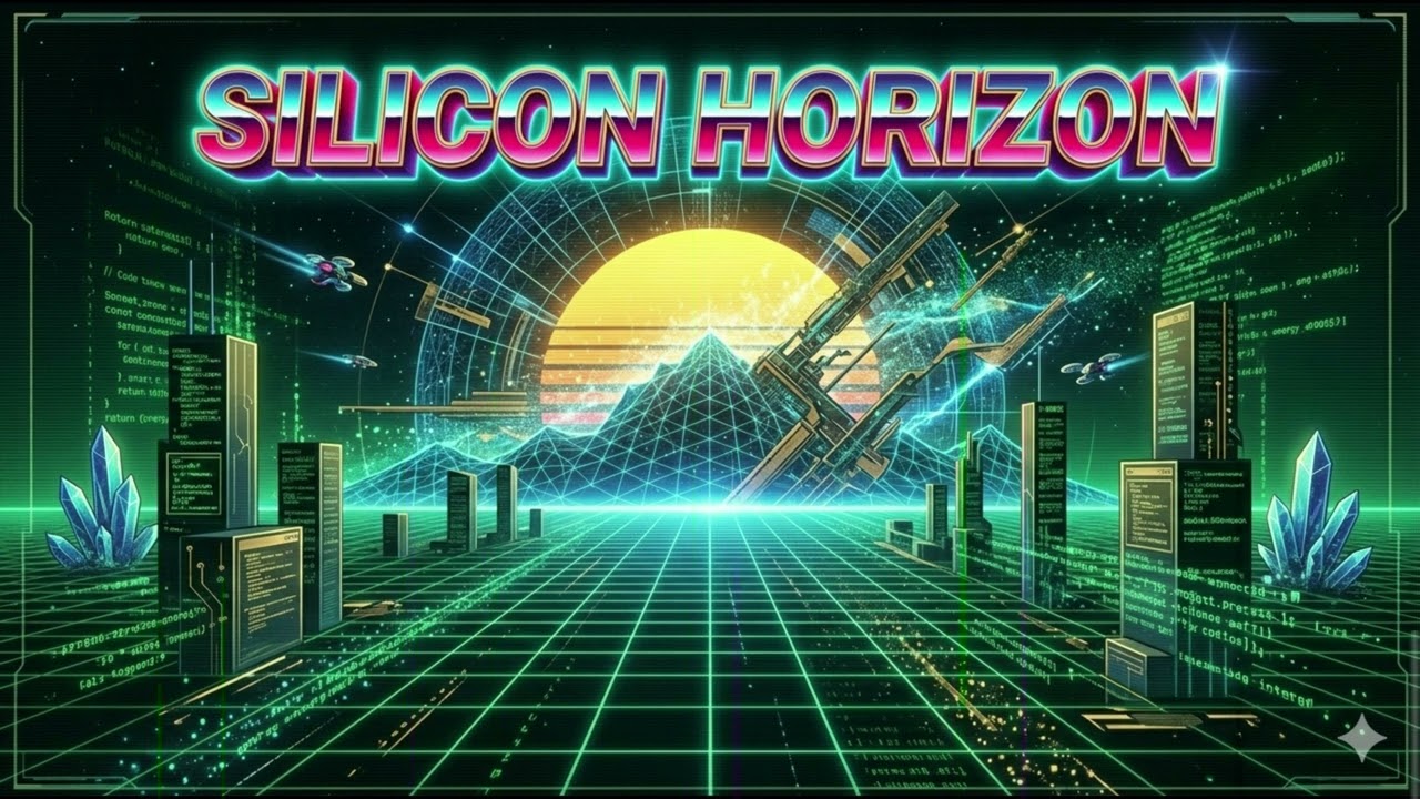 🌅 SILICON HORIZON // 135 BPM Melodic & Atmospheric Synthwave (Track 04) 🛰️✨