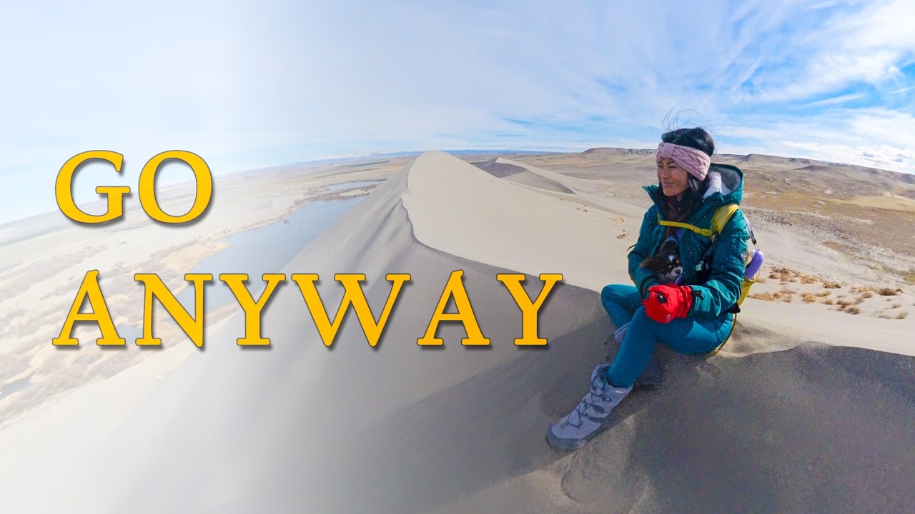 Winter Van Life in Idaho | Climbing the Tallest Sand Dune in North America