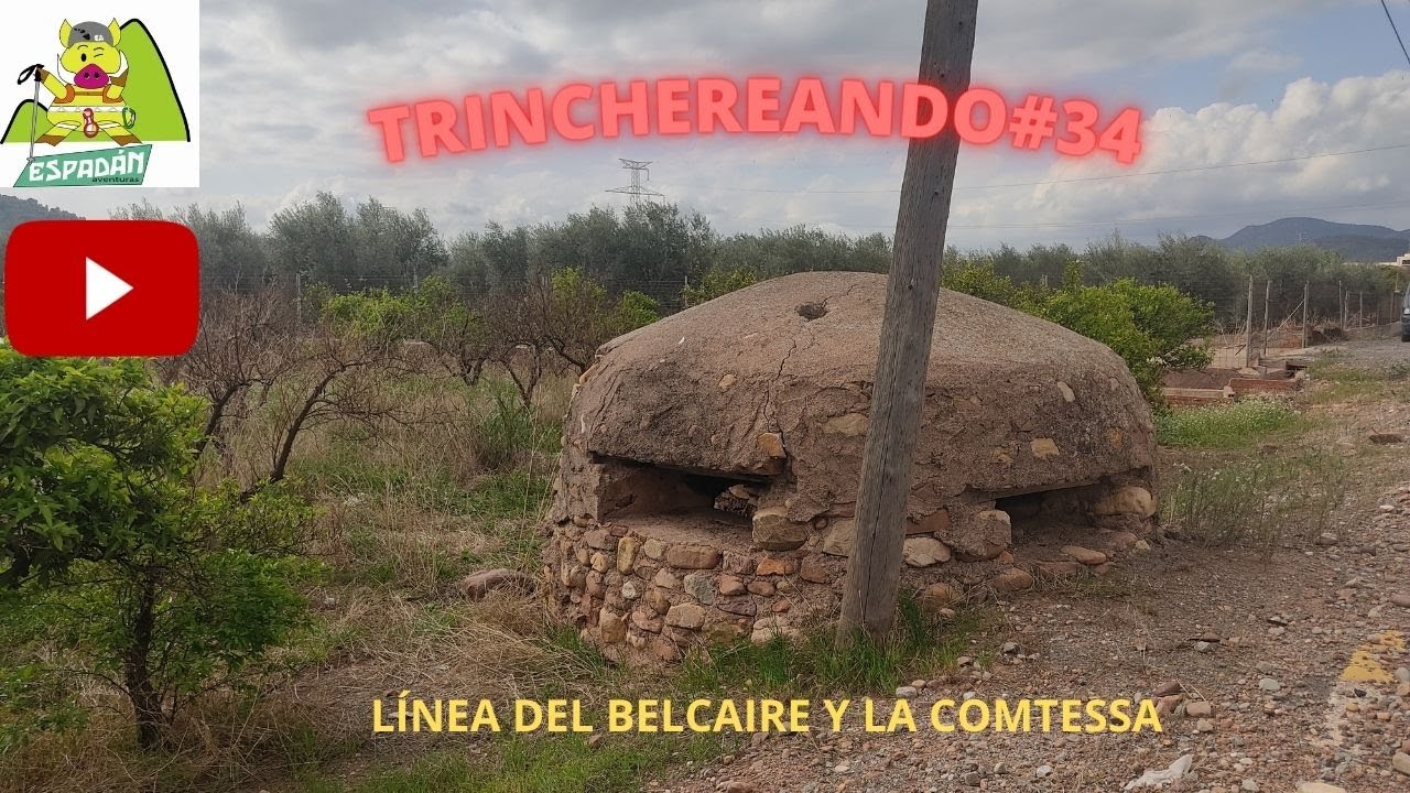 Una pasada de FORTIFICACIONES EN LA PLANA BAJA DE CASTELLÓN- GUERRA CIVIL-TRINCHEREANDO#34