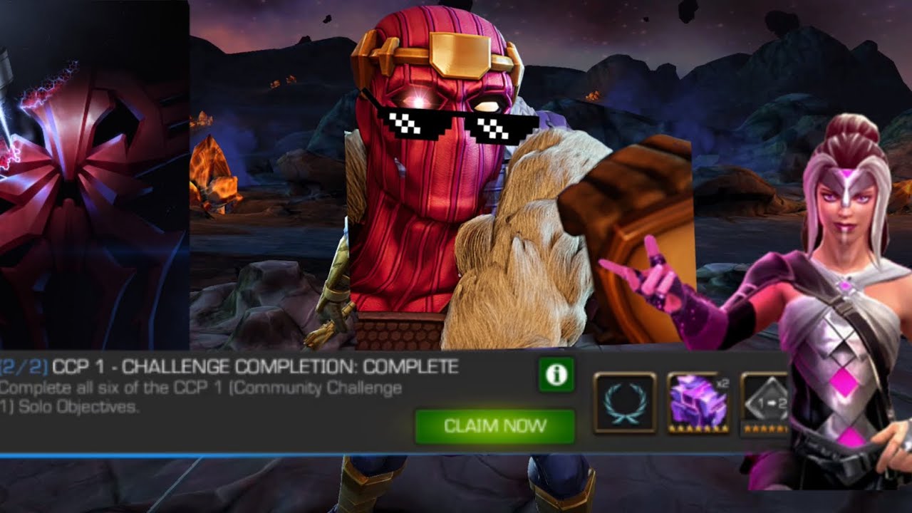 FINISHING THE FINAL CCP CARINA CHALLENGE | MCOC