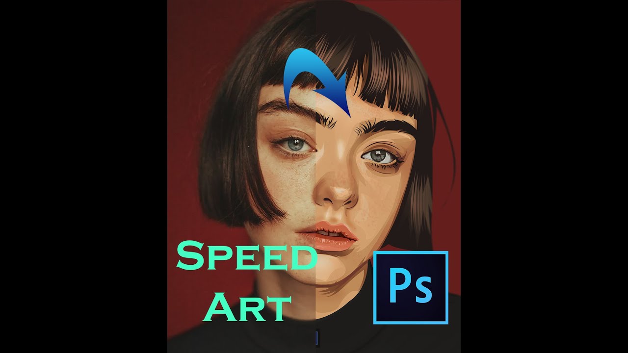 Vector Vexel in Photoshop - Speed Art (Advanced Tutorial)