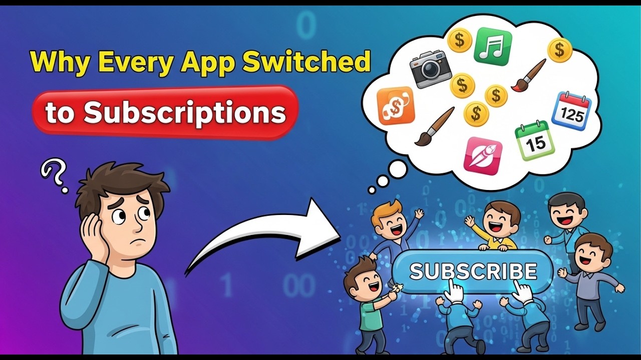 Why Every App Switched to Subscriptions (The Real Reason)