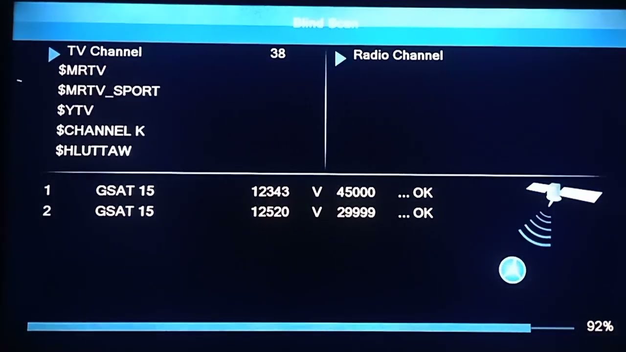 4 Feet Dish Setting Update & Channel List #78.5°E डिश सेटेलाइट की न्यू अपडेट के साथ चैनल लिस्ट
