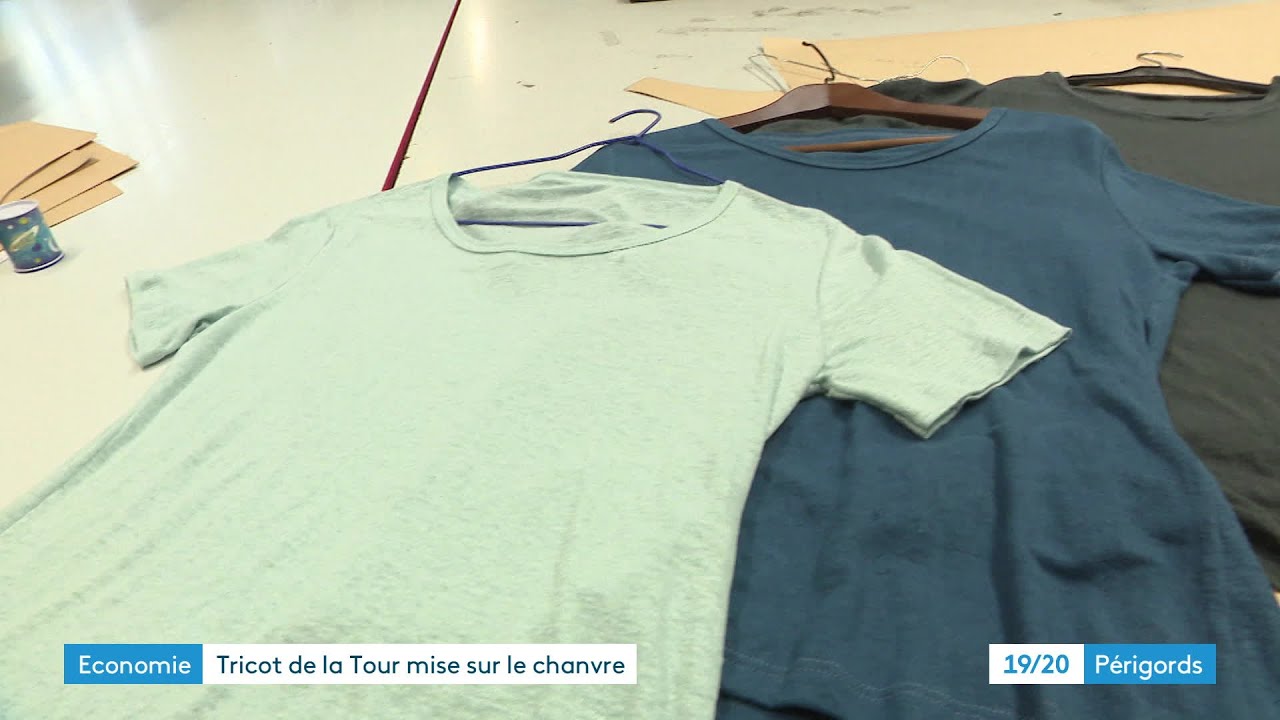 Les ateliers Tricot de la tour font le pari des v&ecirc;tements en chanvre