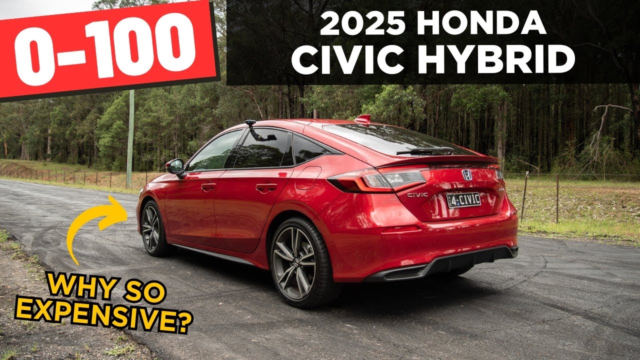 2025 Honda Civic L e:HEV (hybrid) review: 0-100 & POV test drive