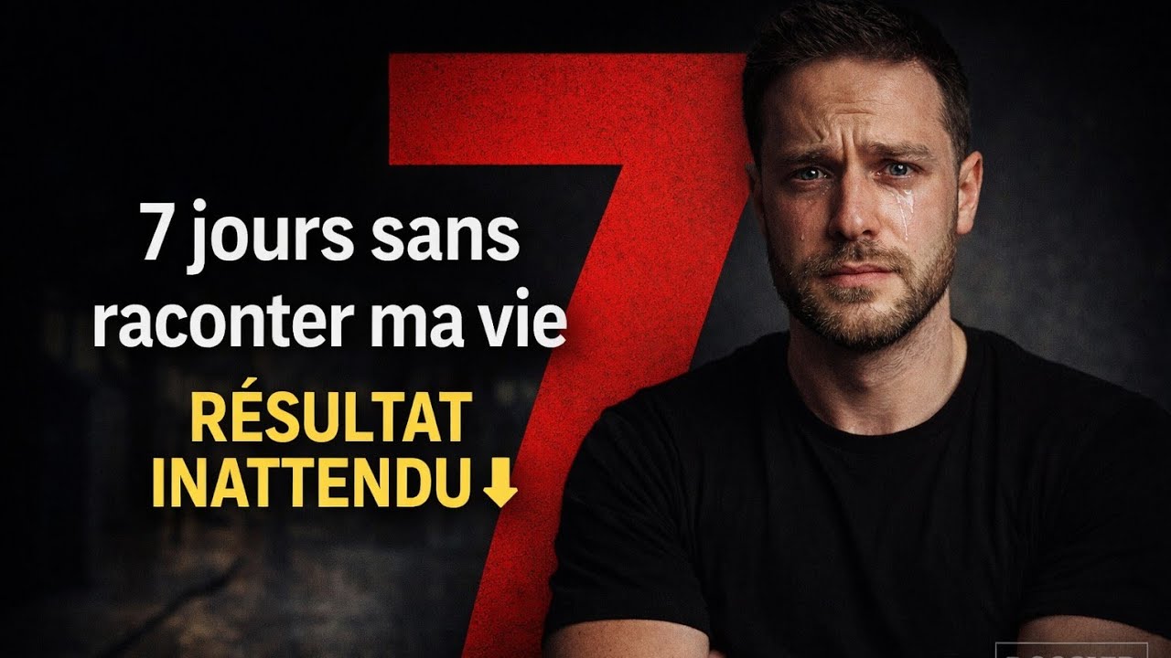 J'ai arrêté de raconter ma vie pendant 7 jours