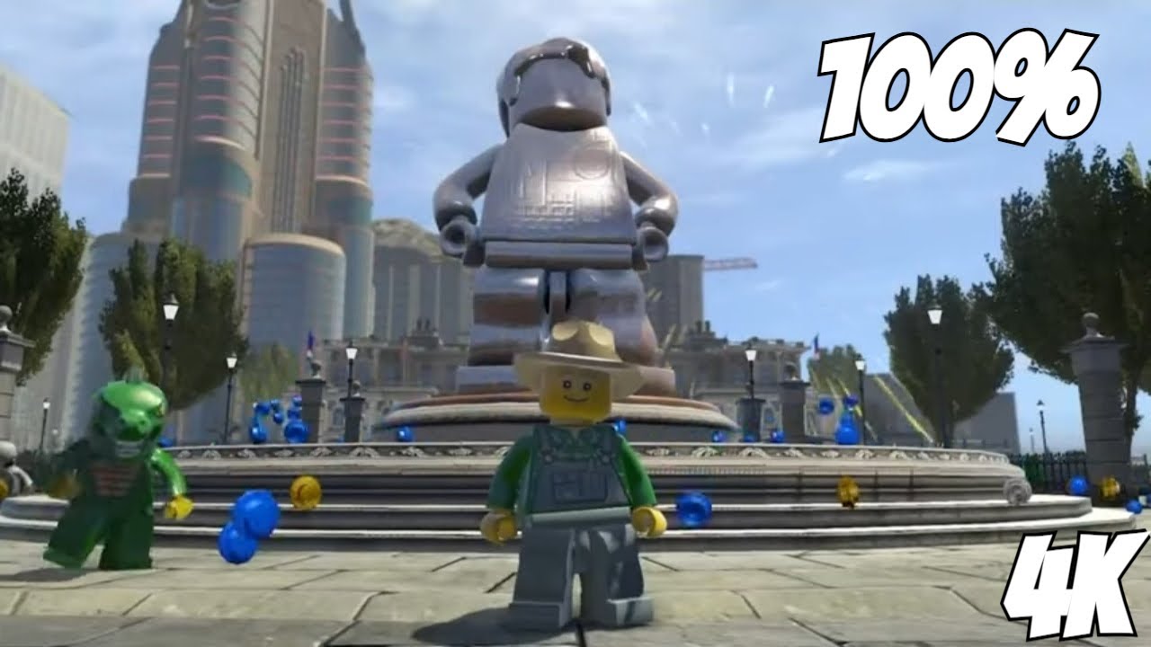 Lego City Undercover 100% Completion in 4K