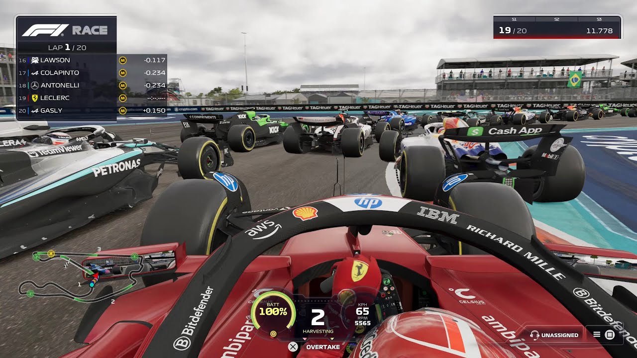 F1 25 | Miami | Ferrari SF-25 | Leclerc