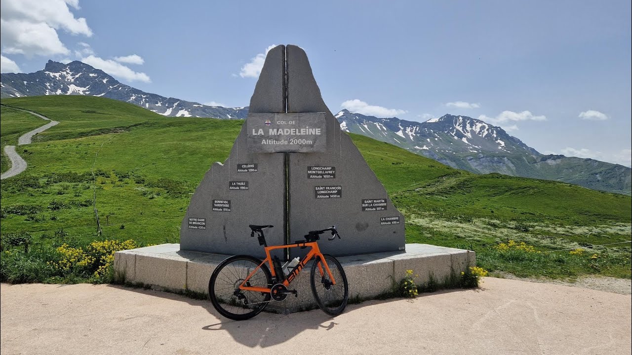 Col de La Madeleine from La Chambre 2024