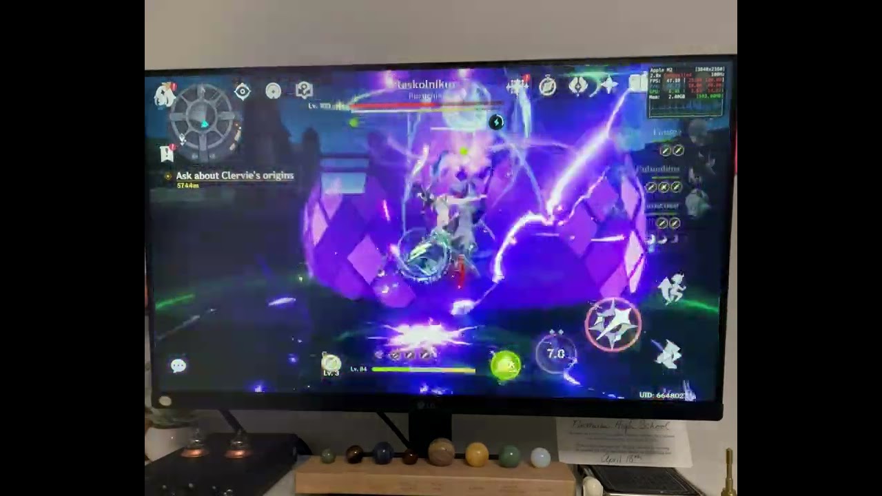 Beating up big man