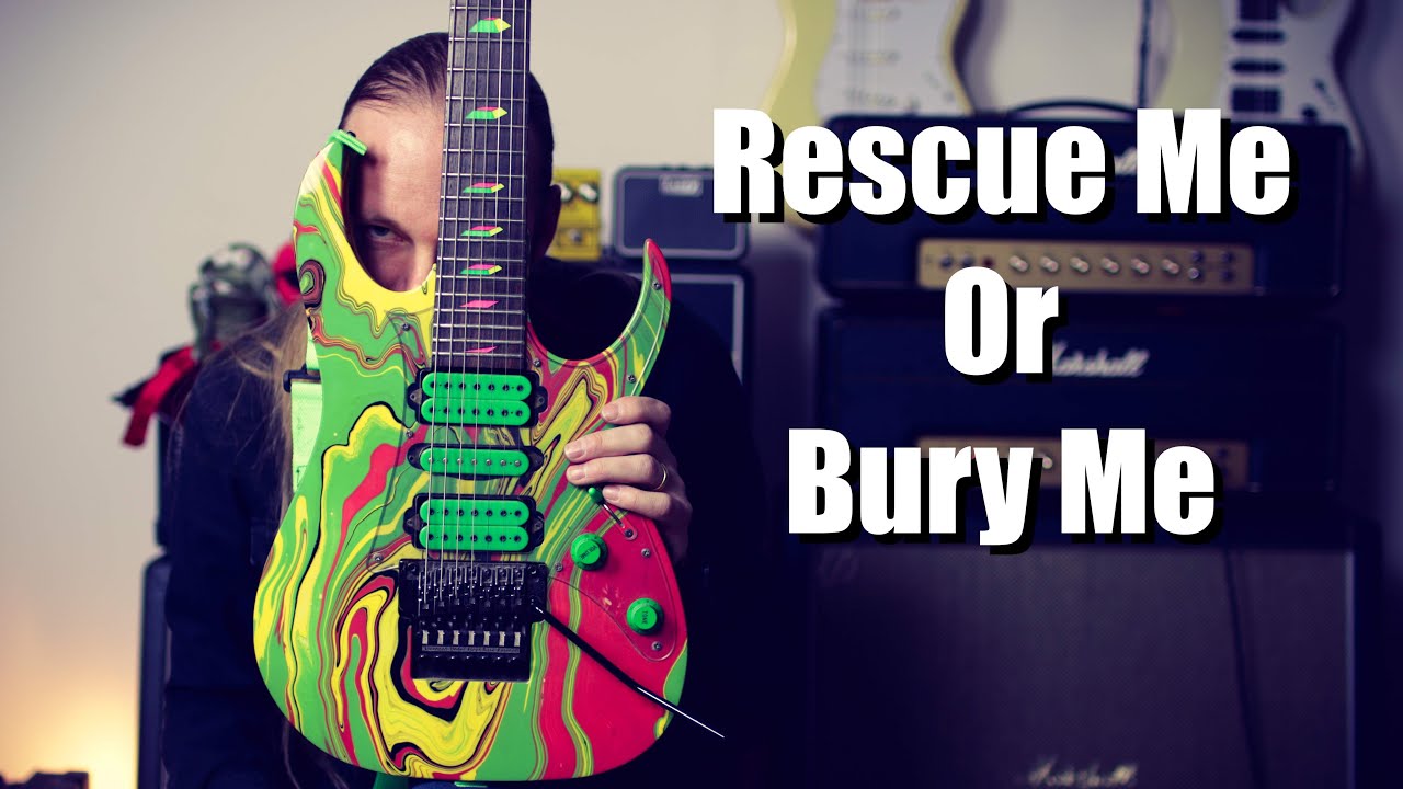 Steve Vai - Rescue Me or Bury Me (Guitar Solo Cover)