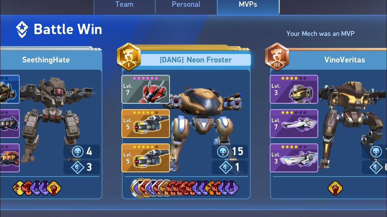 5v5 DeathMatch video#OGLancer#Mecharena#rampage 