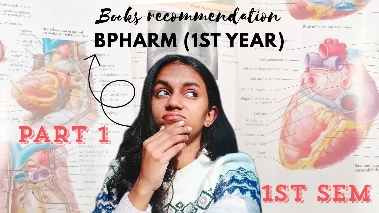 First Year Pharmacy Book Recommendations (Semester 1) | The Ultimate Guide (Part 1)