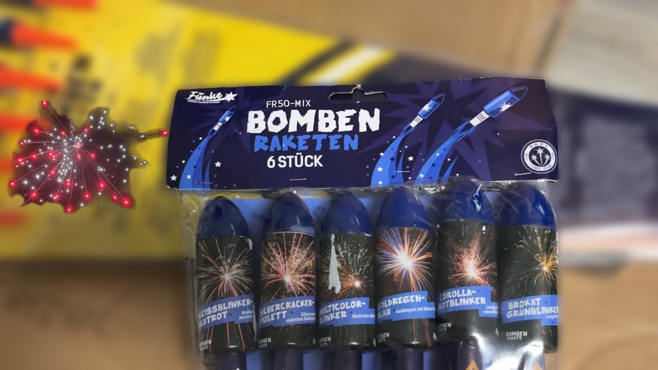 FUNKE - BOMBENRAKETEN (F3, 50G) // Schöne Dinger