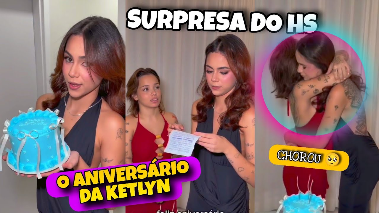 KETLYN recebeu surpresa do HS 🫢