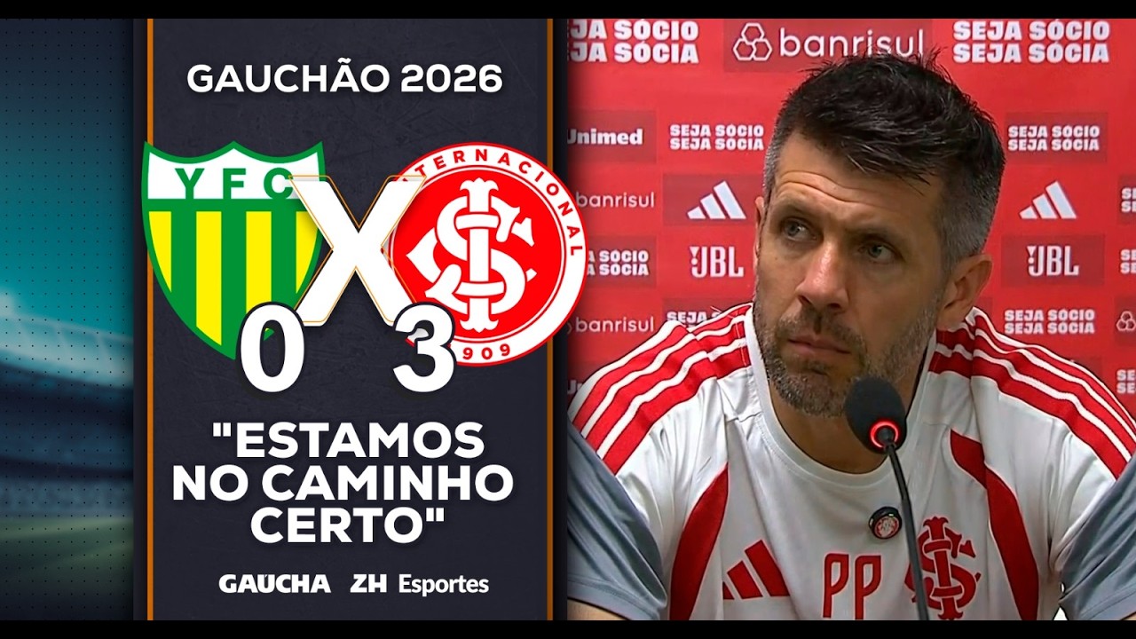 PAULO PEZZOLANO FALA SOBRE VANTAGEM COLORADA E JOIA DA BASE | YPIRANGA 0x3 INTER | 15/02/2026