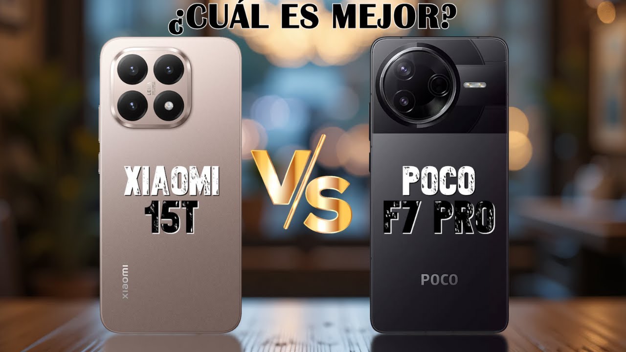 Xiaomi 15T против Poco F7 Pro