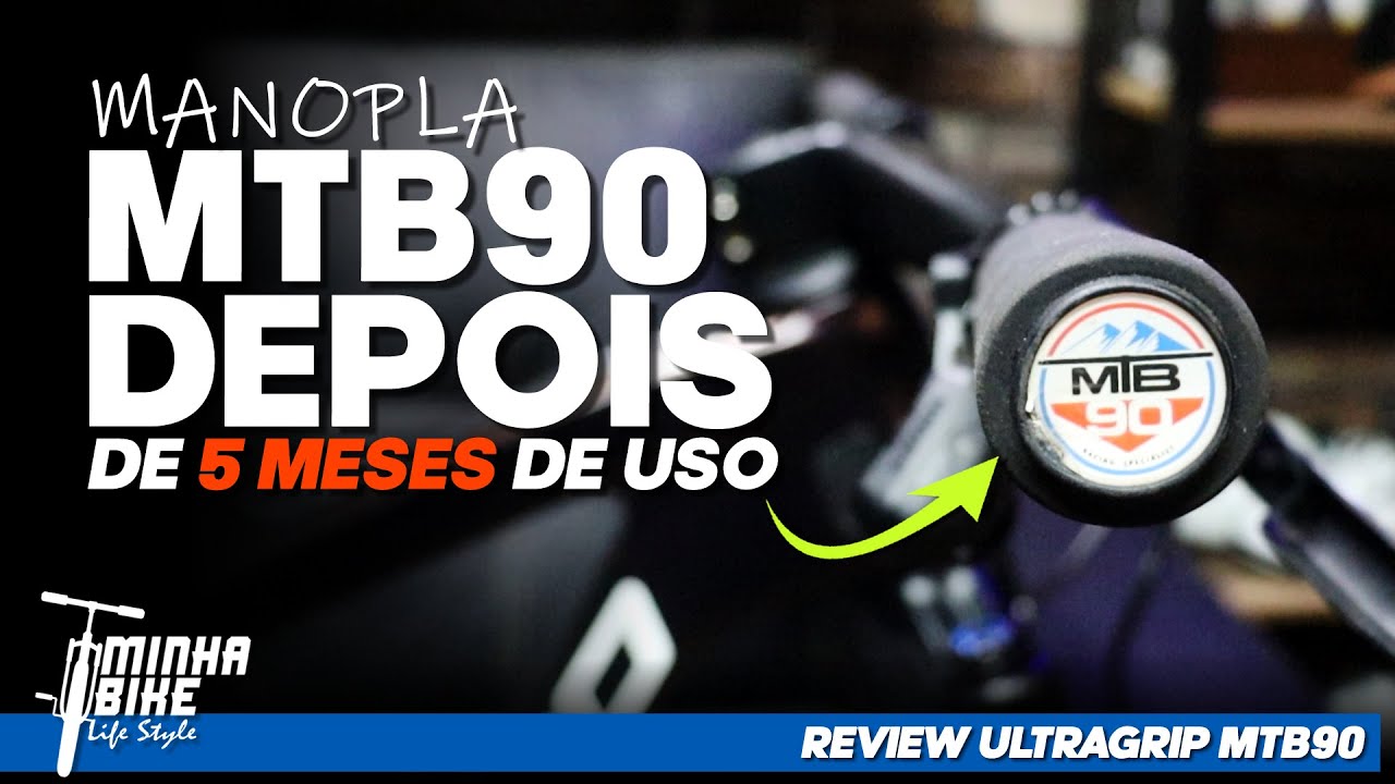 MANOPLA ULTRAGRIP MTB90 &Eacute; BOA MESMO? | Review Completo - Minha Bike Life Style