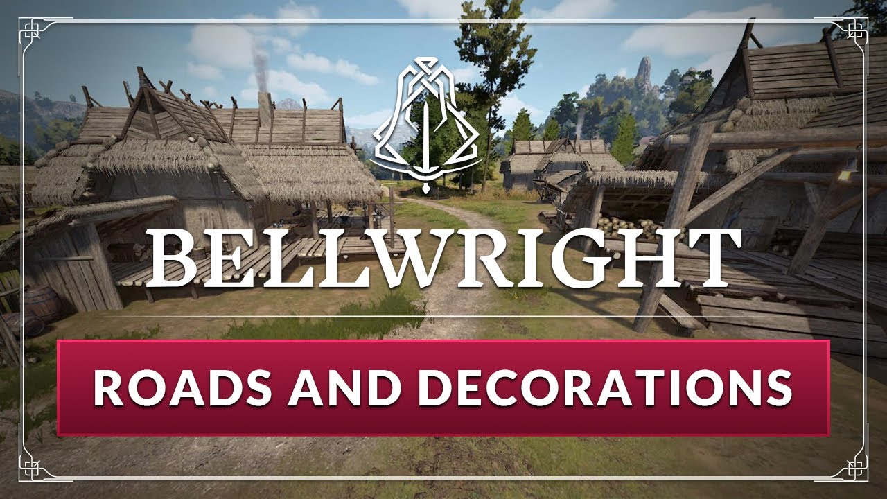 New Game Feature: Roads and Decorations | Bellwright