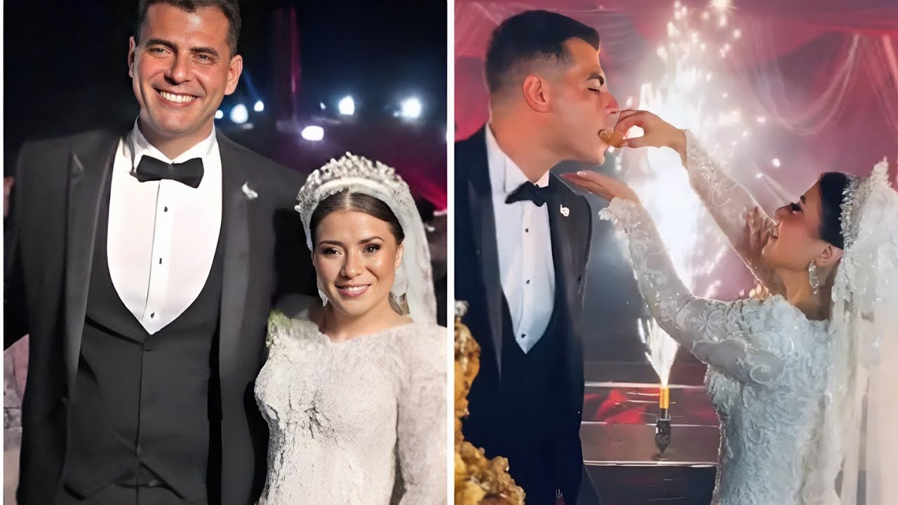 🔥 تفاصيل زفاف دينا هشام ابنه هبه قطب/أجواء غير تقليديه تصدرت الترند 💍