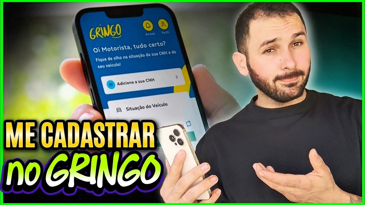 COMO SE CADASTRAR NO APP GRINGO E PAGAR D&Eacute;BITOS 