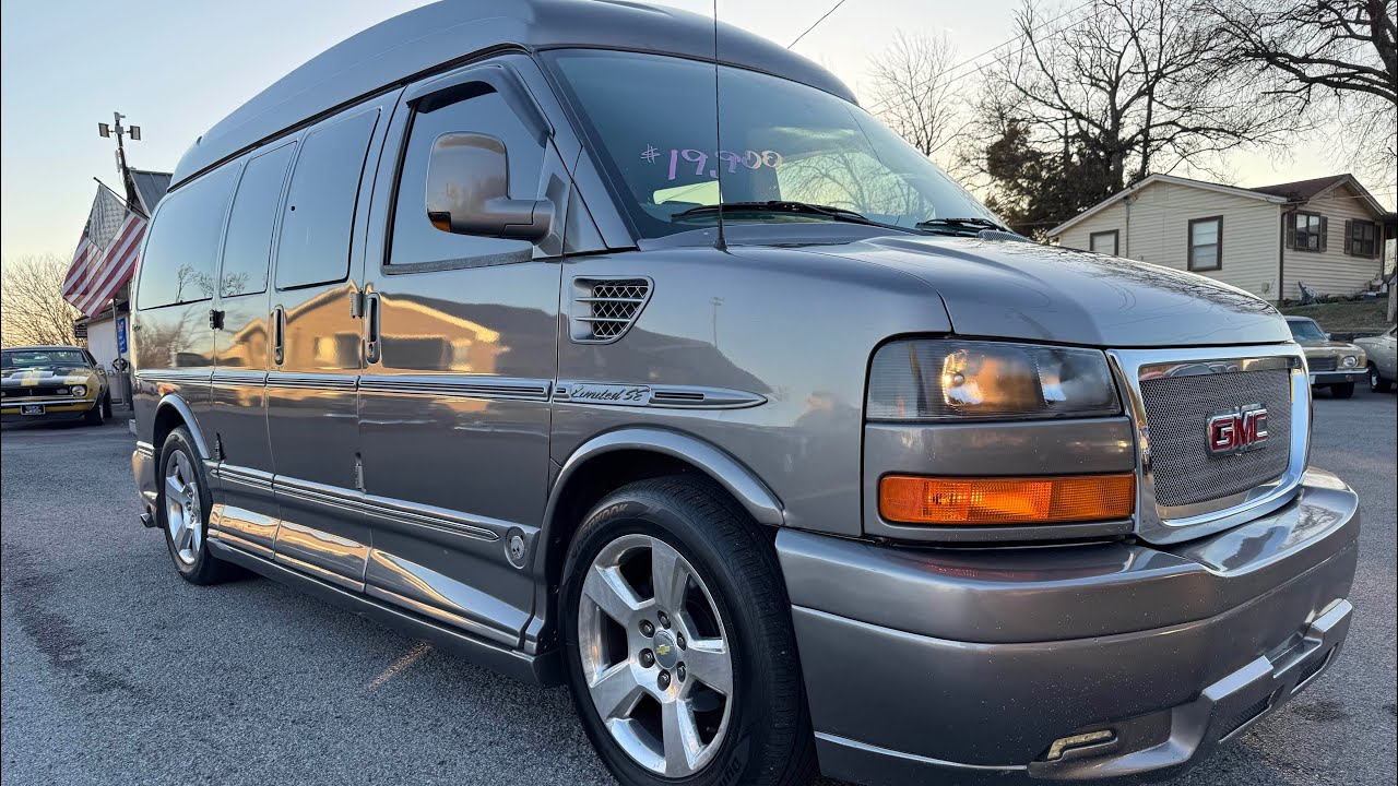 Test Drive 2011 GMC Explorer High Top Conversion Savana Van SOLD FAST $19,900 Maple Motors 