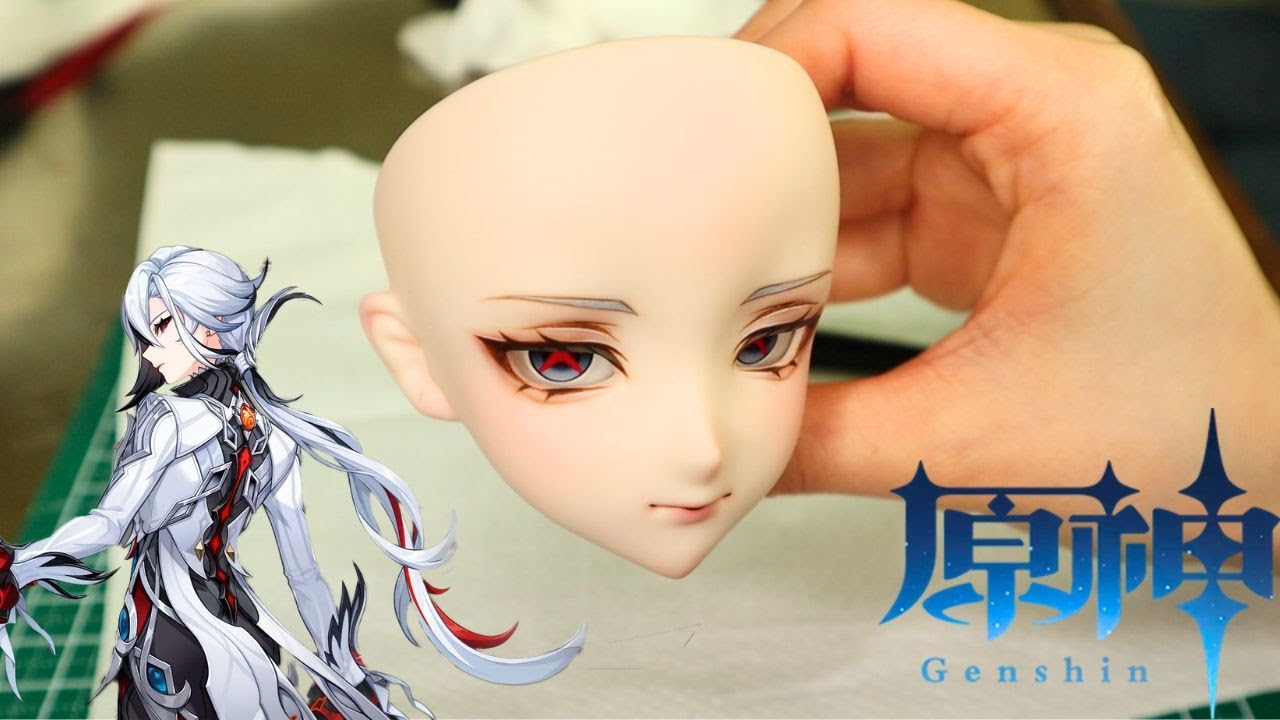 『原神』アルレッキーノをドールで作ってみた('ω')『DOLL』I made Arlecchino into a doll - Genshin-